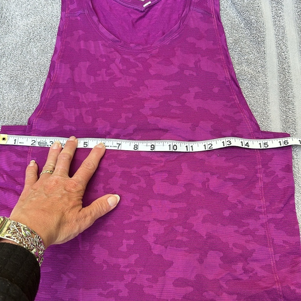 Lululemon Burn Out Purple Tank Burnout Workout Top​​ - Picture 7 of 7